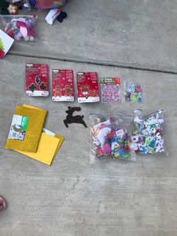 Christmas craft supplies