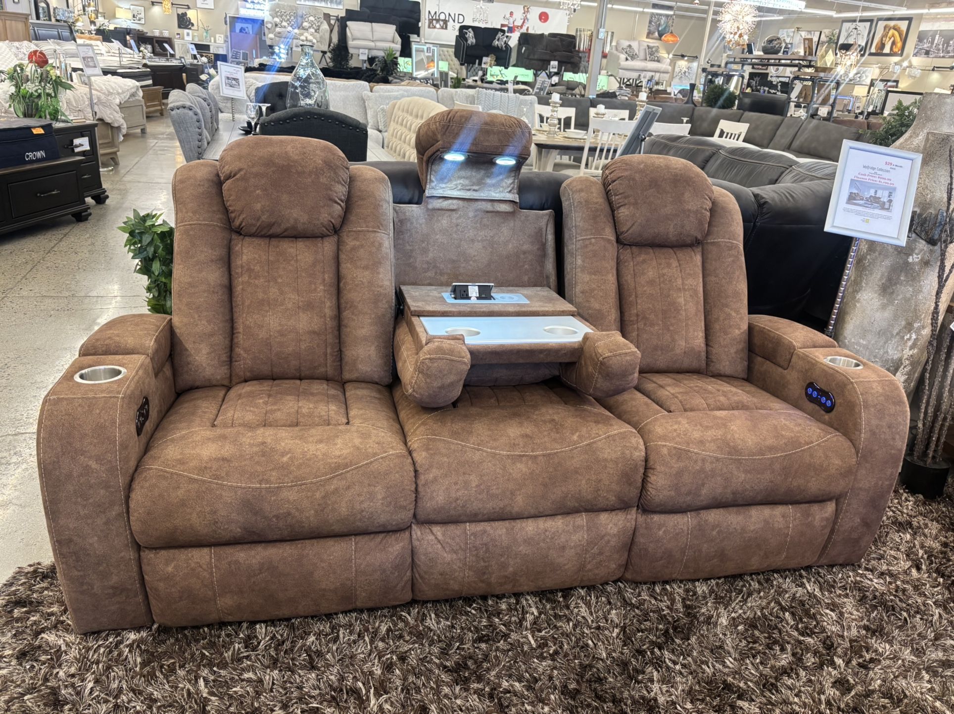 Power Recliner Sofa And Loveseat