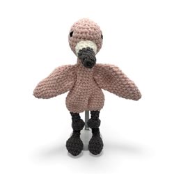 Hand Crochet Flamingo Lovey