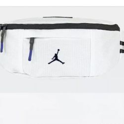New Air Jordan 11 Concord Crossbody Bag White and Concord Purple