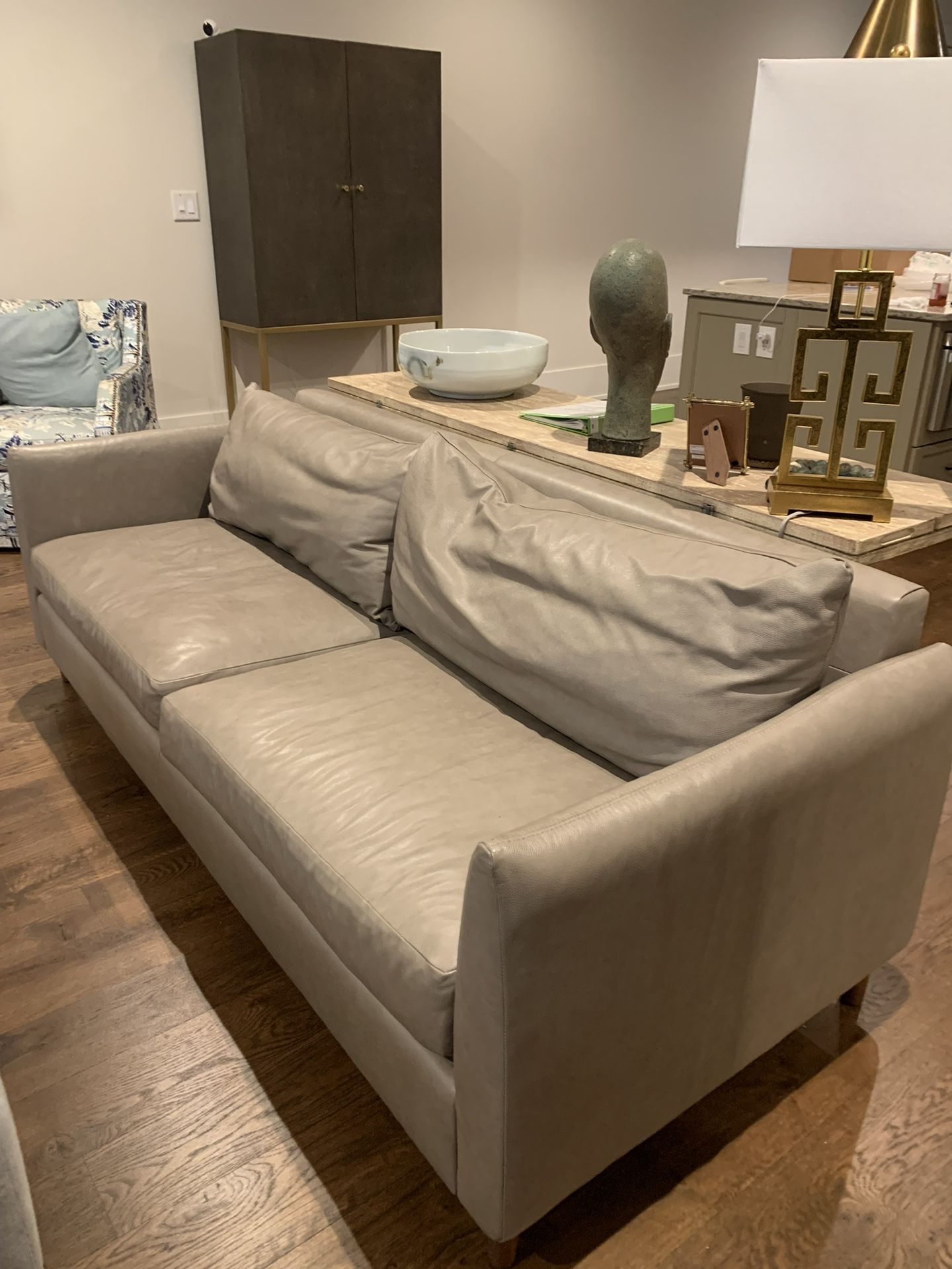 Stickley matching Leather Sofas