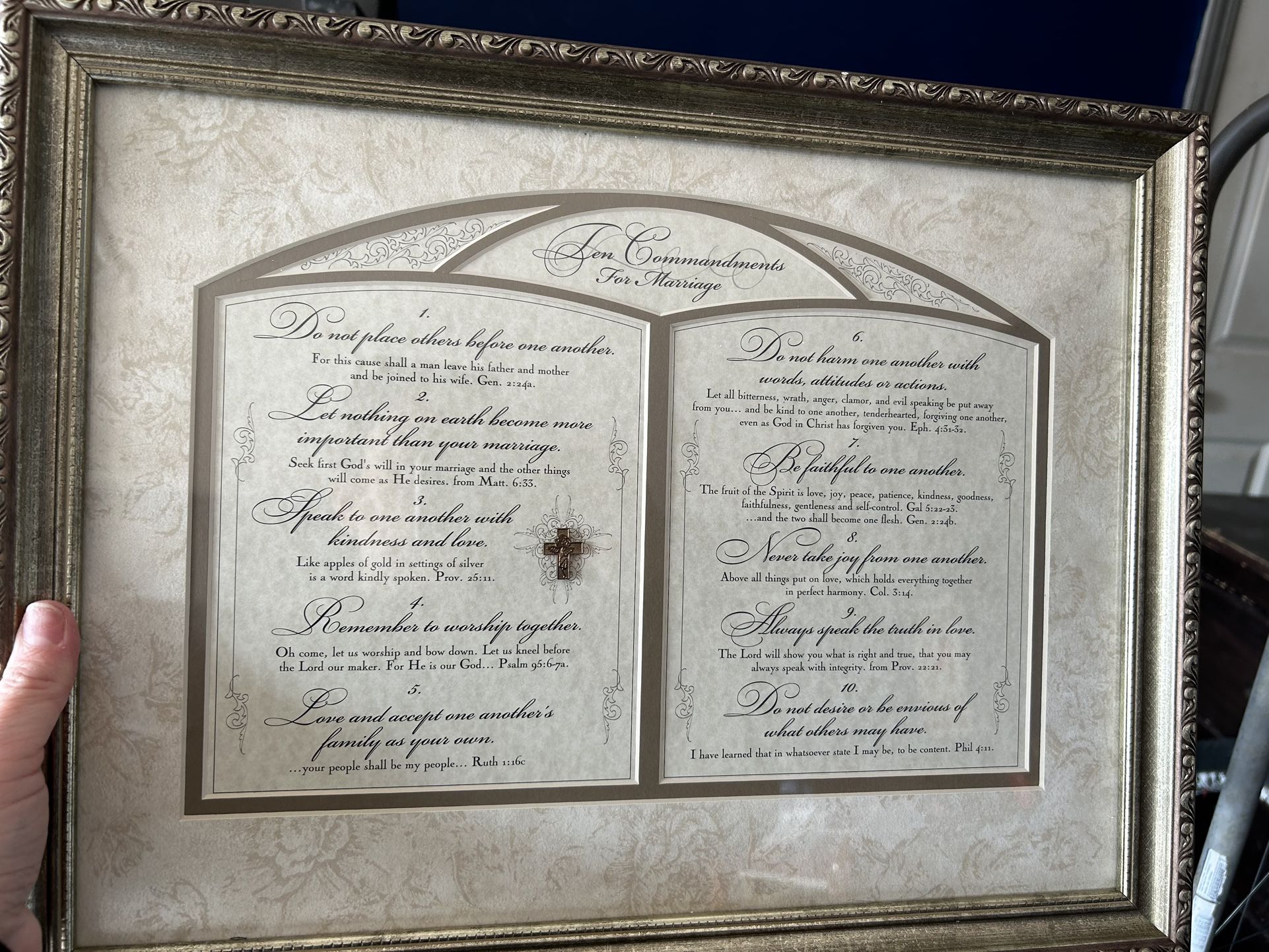 Religious Wedding Frame
