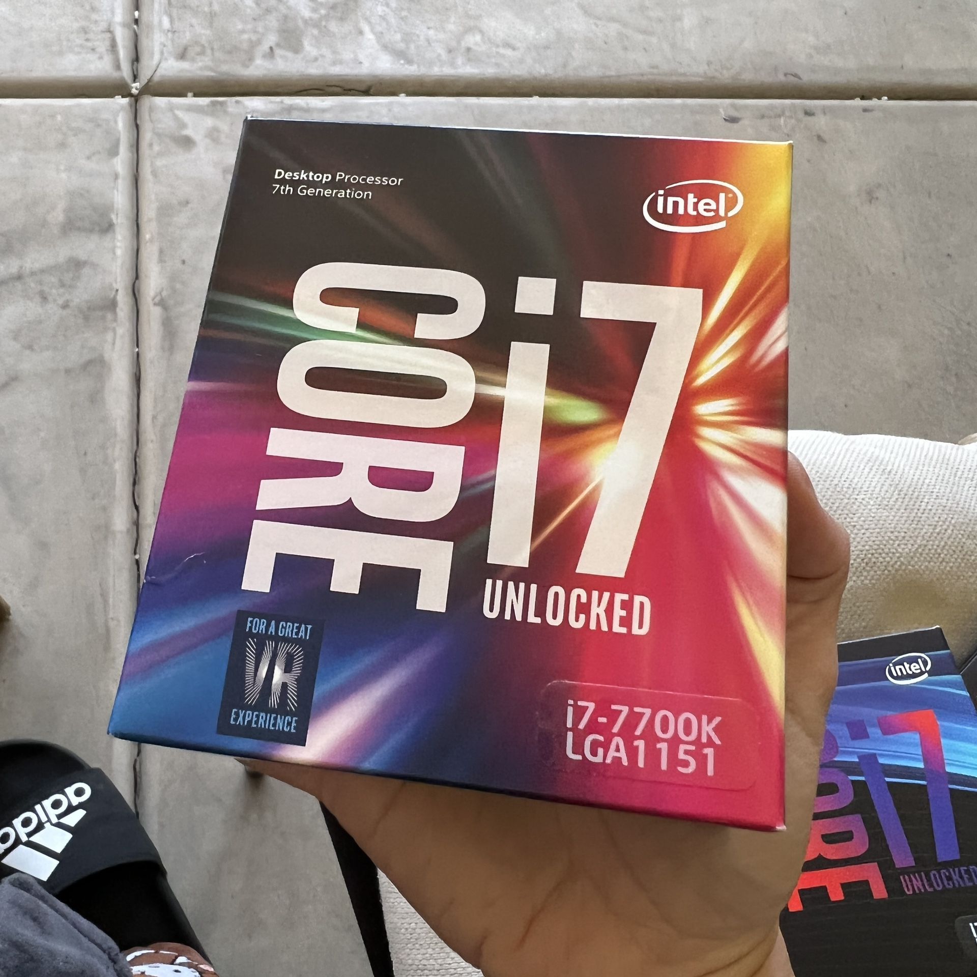 Intel Core i7-7700K Desktop Processor 4 Cores up to 4.5 GHz unlocked LGA  1151 100/200 Series 91W for Sale in Tigard, OR - OfferUp