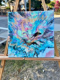 Abstract Acrylic Art