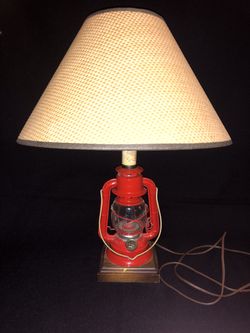 Vintage Ranchcraft Dietz Lantern Table Lamp with Shade