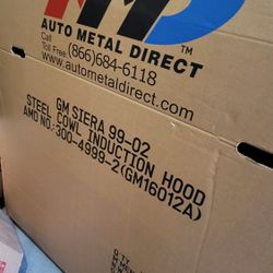 99-02 GMC Sierra Cowl Hood