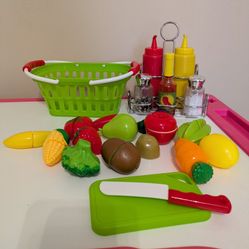 Vegetable And Sauce Playset