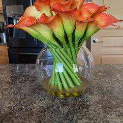 Vase with flowers