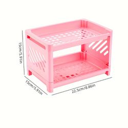 pink storage crate