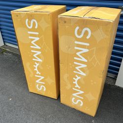 King 8 Inch Simmons memory foam mattress