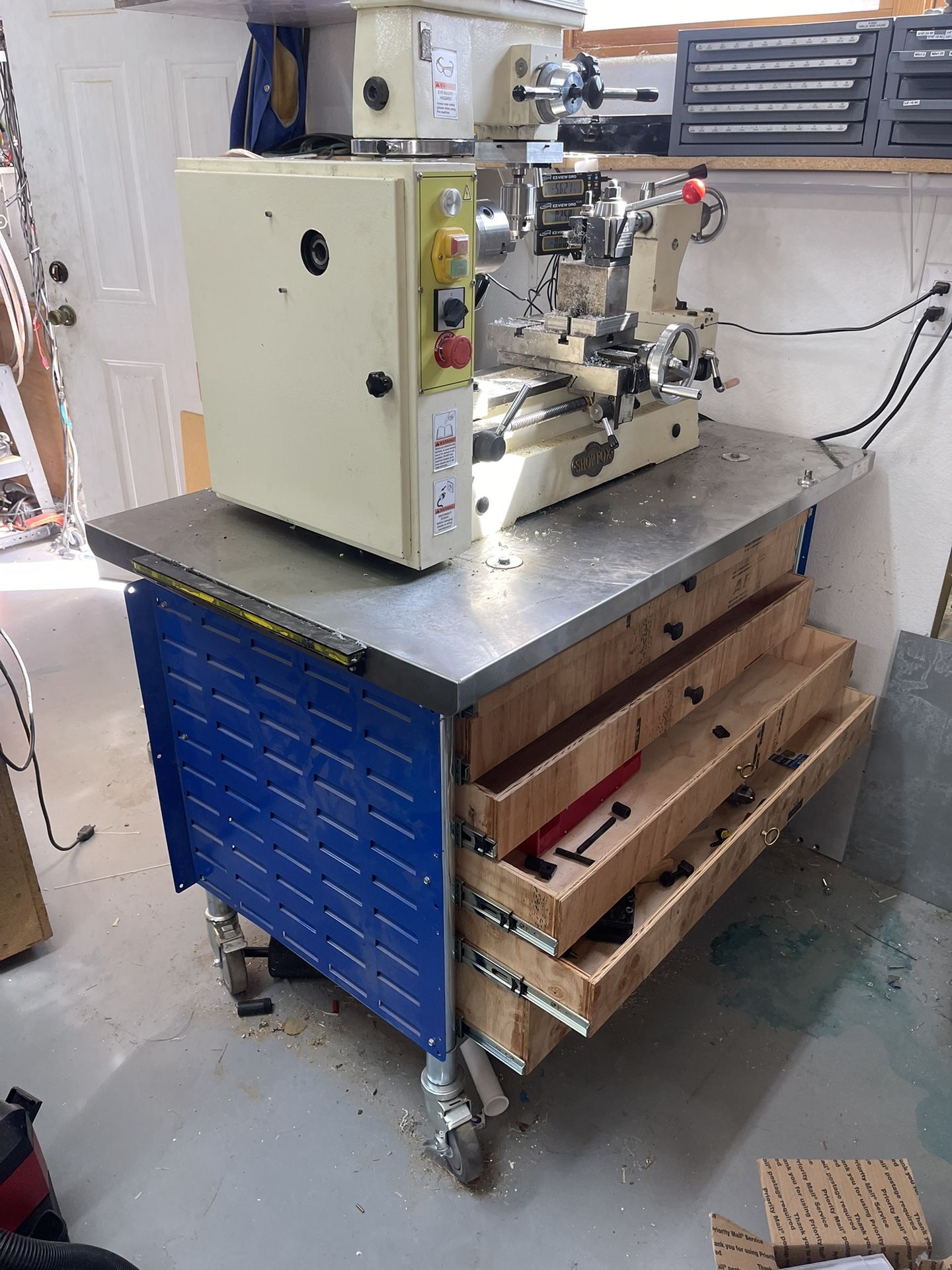 Shop Fox M1018 Combo Lathe Milling Machine