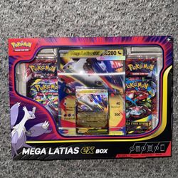 Pokemon Mega Latias EX Box