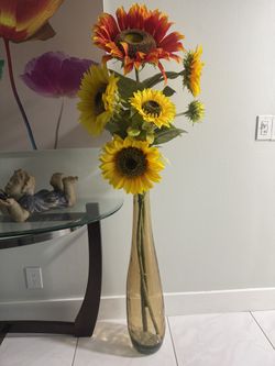 Sunflower Arrangement 5 Ft Tall