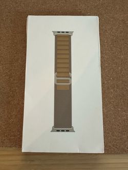Apple Watch Tan Alpine Loop Large