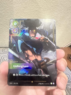 Yasuo - Unforgiven Legend (Overnumbered) 305/298 NM from Origins Set