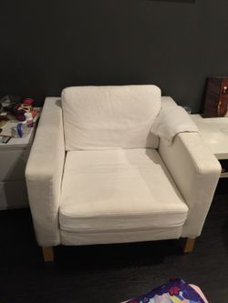 IKEA Karlstad armchair white $120