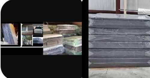 queen size new thick pillow top bed can deliver
