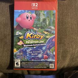 Nintendo Switch 2 - Kirby And The Forgotten Land Edition ( Sealed ) 