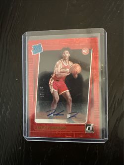 Jalen Johnson rookie auto choice red  #37/99