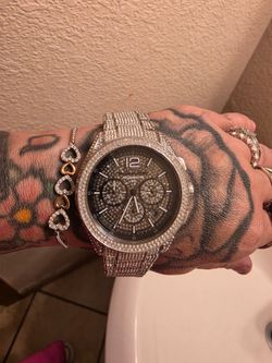 Mk crystal watch