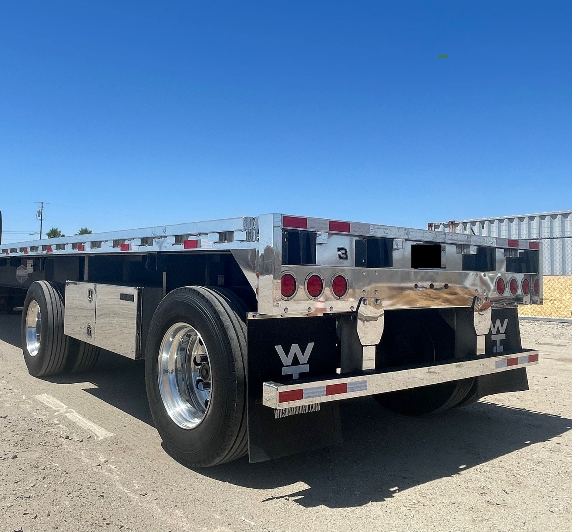 2017 Wilson Flatbed Trailer 