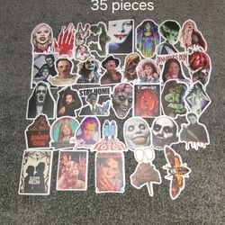 Horror 35 Piece Stickers $5 For All