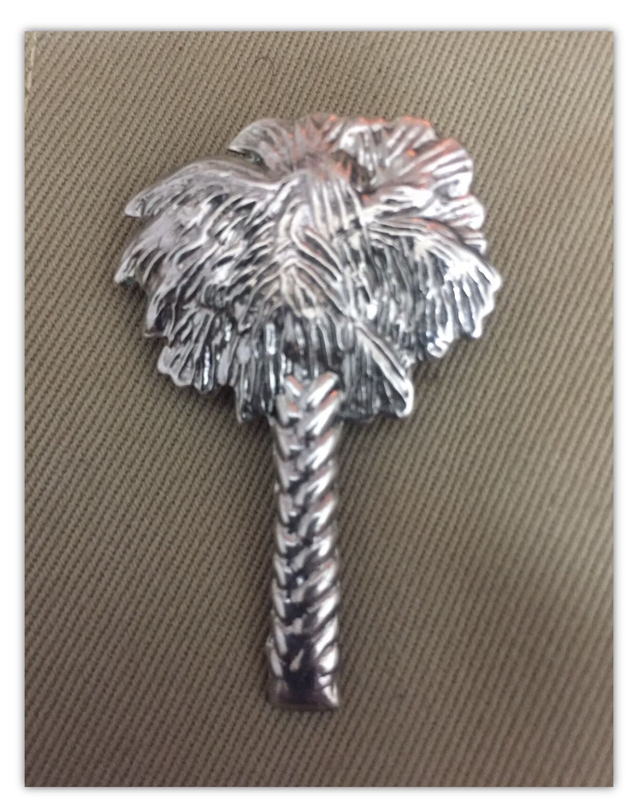 Vintage Designer Bgould Sterling Silver Tree Pin/ Brooche/ Pendant 2"