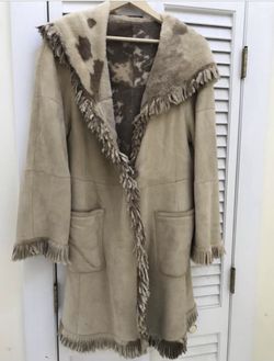 Gorgeous Suede /Shearling Coat