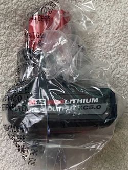 ⚫️🔴Milwaukee M12 12-Volt Lithium-Ion XC High Output 5.0 Ah Battery Pack