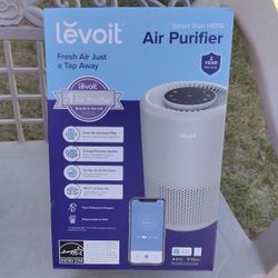 LEVOIT Air Purifier for Home Bedroom, Smart WiFi Alexa Control, AHAM VERIFIDE, 3-in-1 Filter with HEPA Sleep Mode for Allergies, Pollutants, Smoke