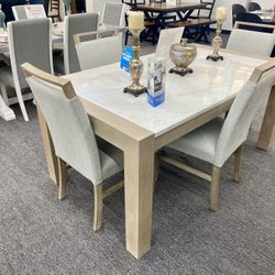 5pc Dinning Table Set $999