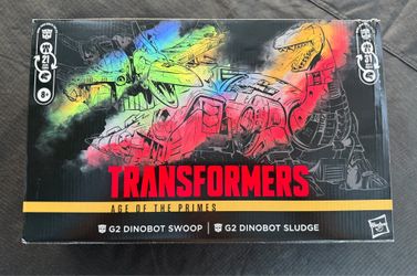 Hasbro Transformers Age of the Primes G2 Dinobot Swoop & Sludge Set 8+