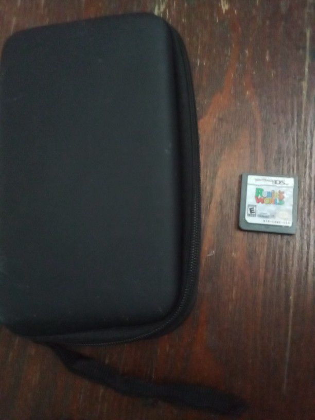 Nintendo 3ds Carrying Case + Game