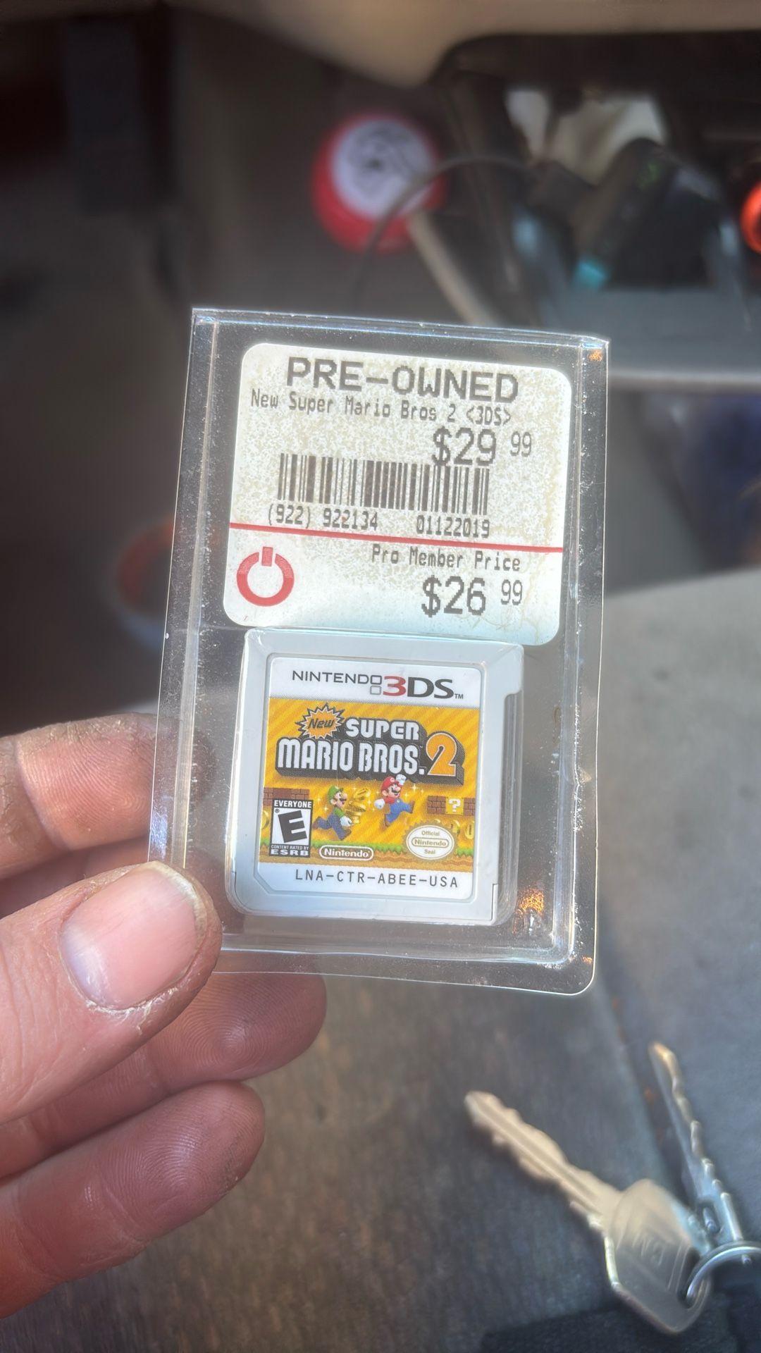 New Super Mario Bros 2 Still In Package From GameStop