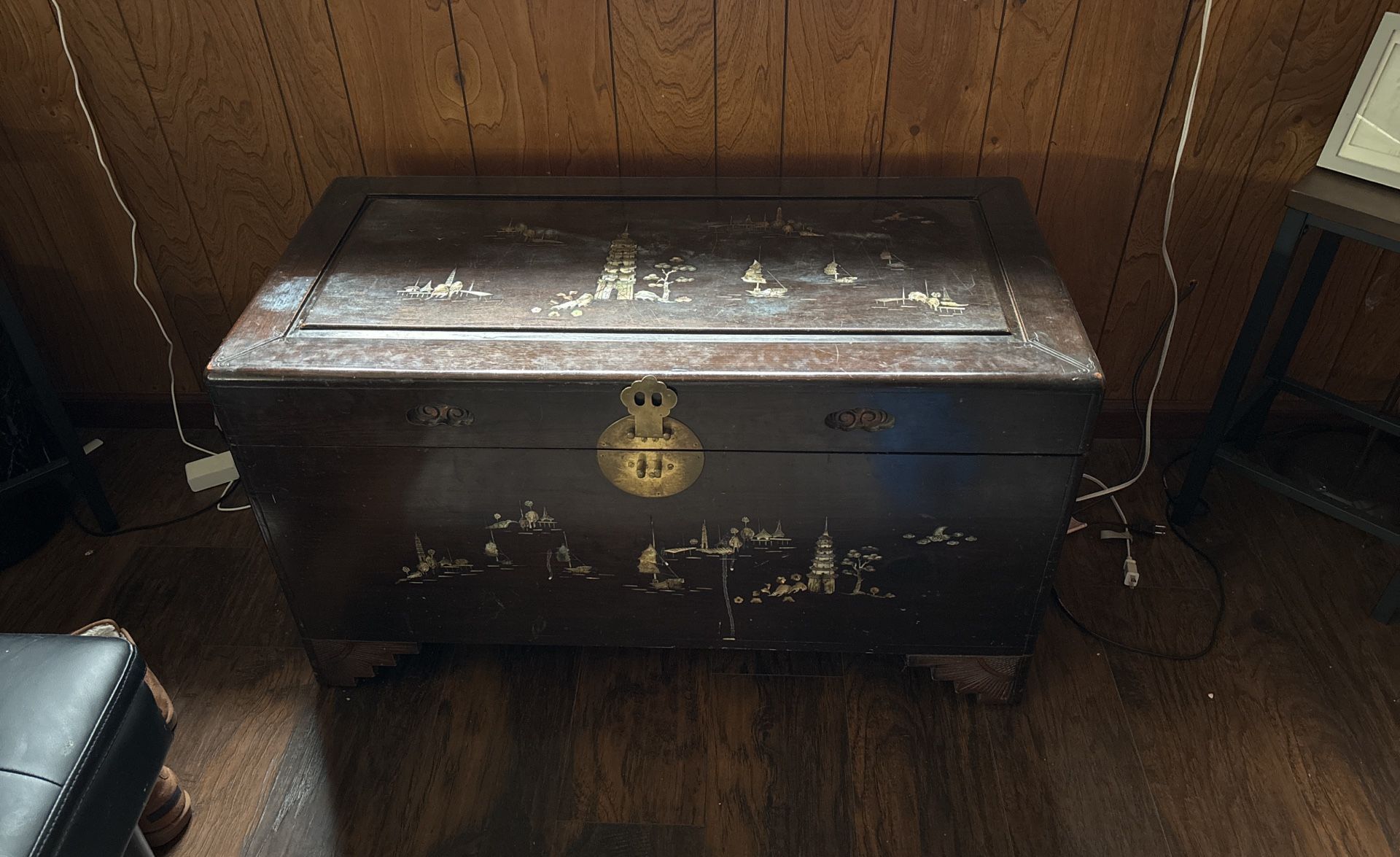 Antique Chinese Treasure Chest