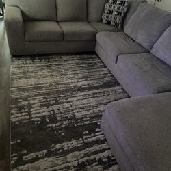 3-Piece Sectional with Chaise Sofa