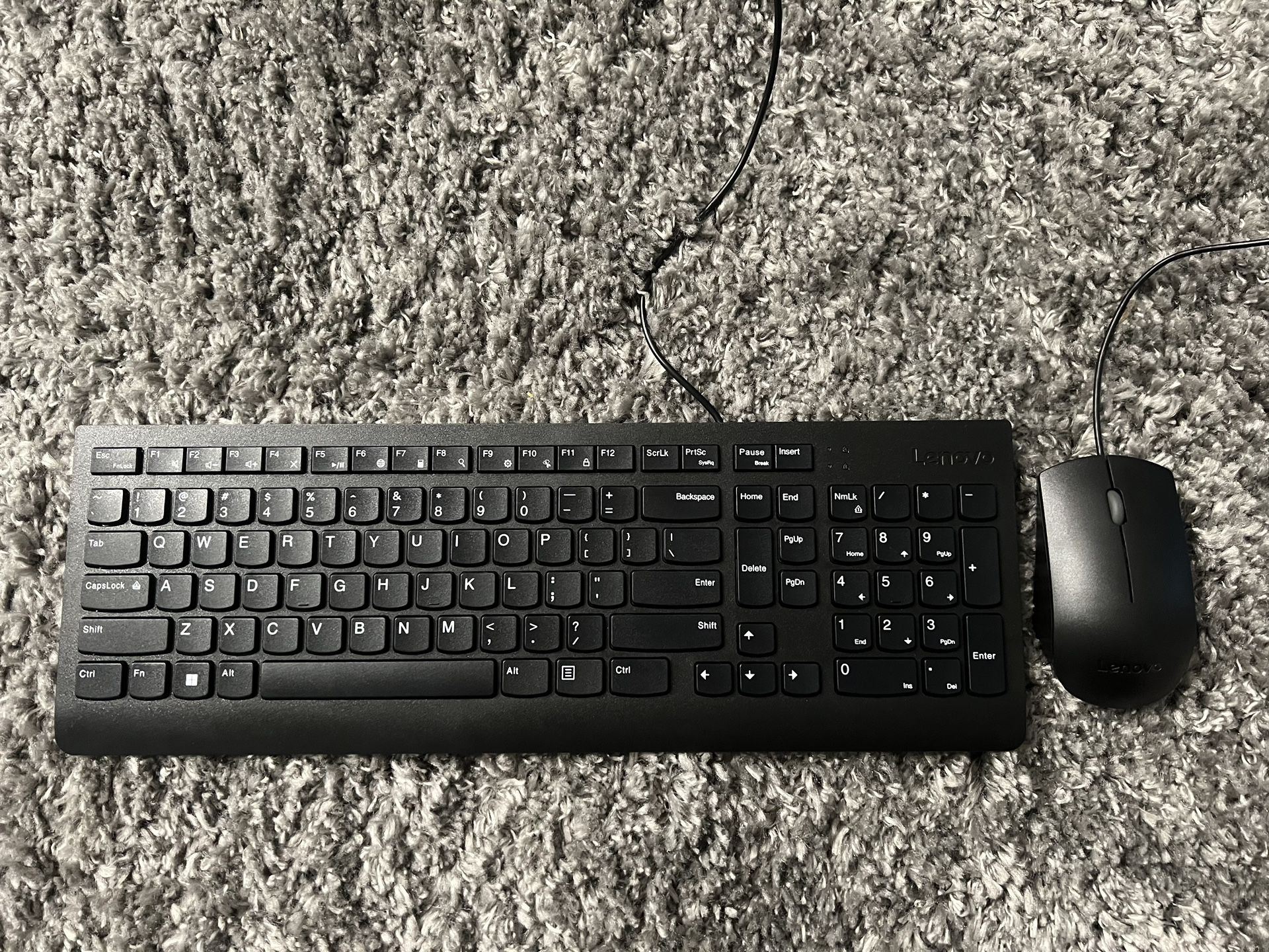 Lenovo Keyboard And Mouse 