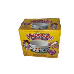 Precious Pet Perma-Coat Porcelain Design Your Own 6" Pet Bowl Craft Kit Ages 4+