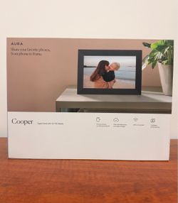 Aura Cooper Digital Photo Frame 10.1" Brand New In Box