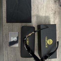 Versace  Gianni women’s glasses Black frames