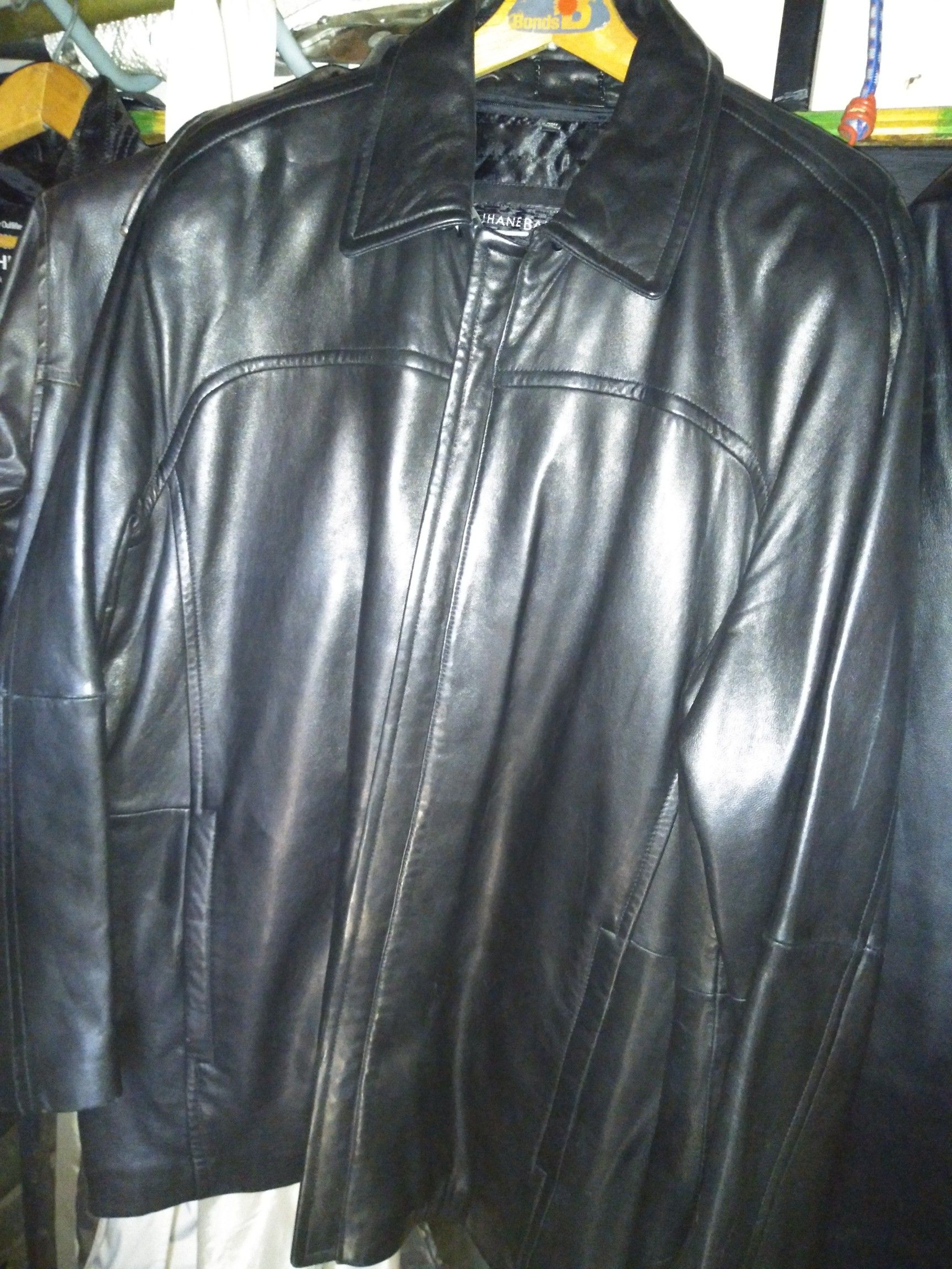 Jhane barnes leather jacket 2025
