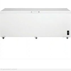 Frigidaire
25 cu. ft. Garage Ready Manual Defrost Chest Freezer in White with LED