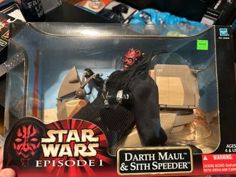 Star wars darth maul Speeder action collection 1999 Vintage