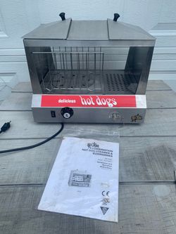 Star 35SSC Hot Dog Steamer & Bun Warmer | Commercial Concession Machine 120V