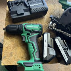 Metaboo 18v Driver Drill And Skil Saw  