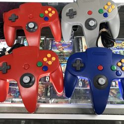Nintendo 64 Control’s $25-$30 Each Gamehogs 11am-7pm