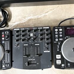 Denon DJ System: 2 CDJ’s & Mixer!!!