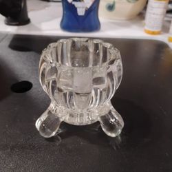 Vintage Jeanette Glass Candle Holder