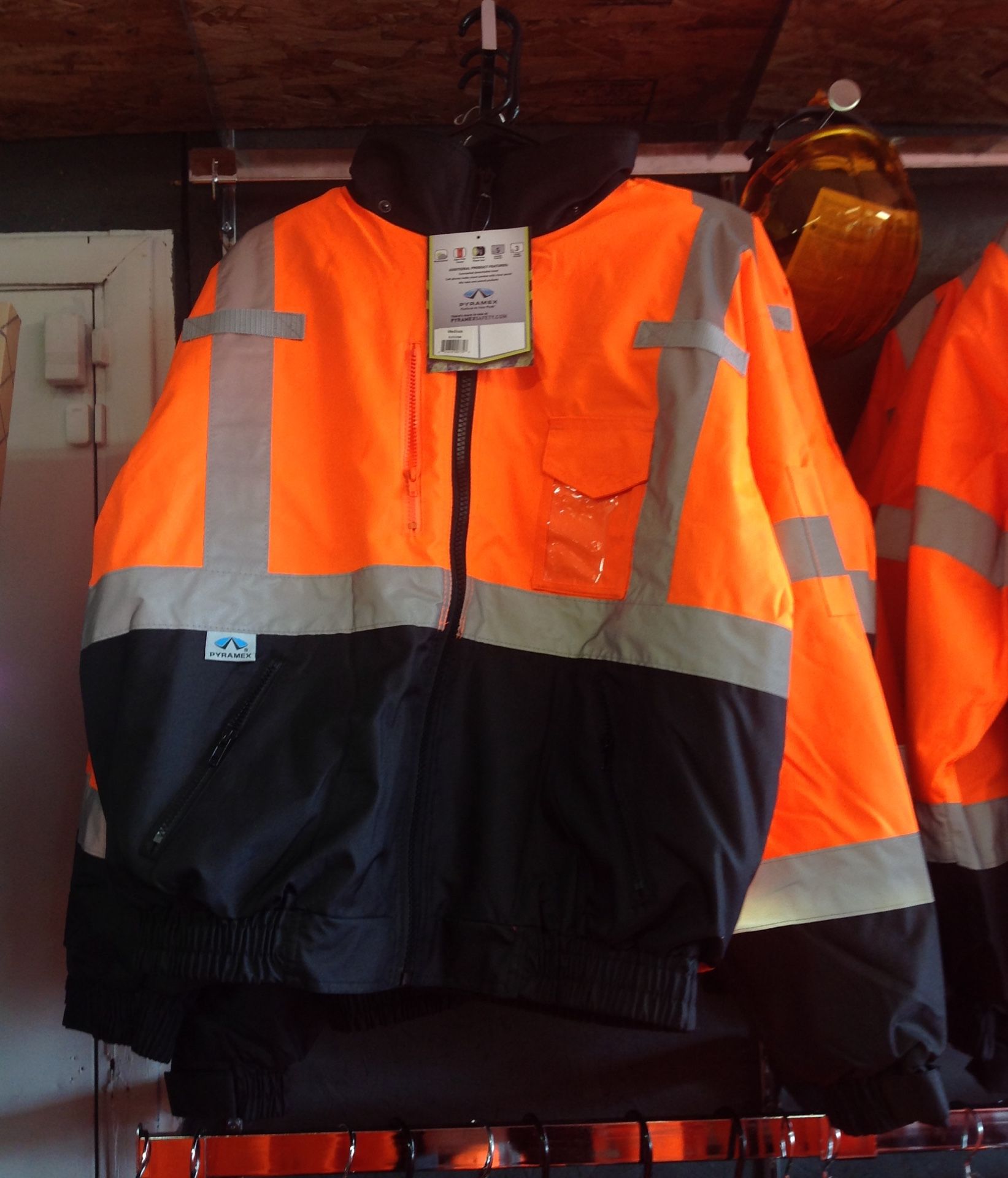 Class 3 High Visibility Safety Jacket with Removable Fleece