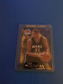 Tim Duncan rookie card